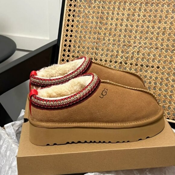 💙💕New Ugg Tasman Platform Slippers Women's Shoes 💖 - Picture 1 of 4